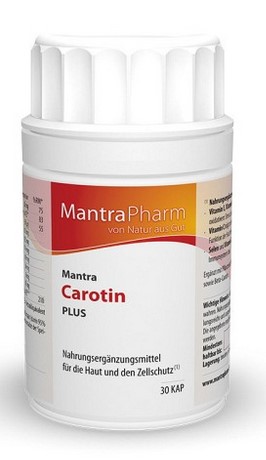 MANTRA Carotin plus Kapseln