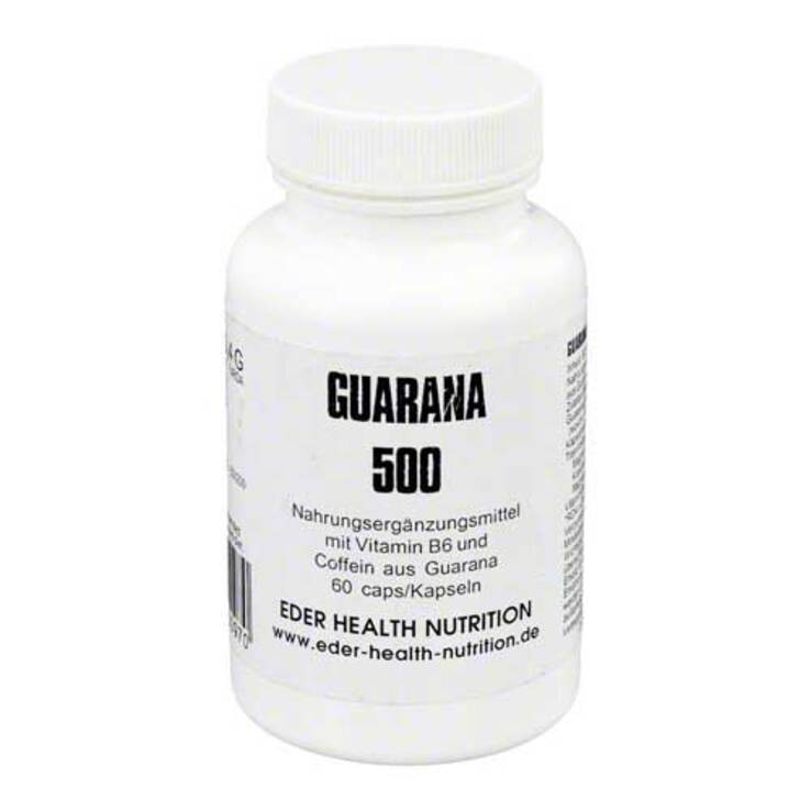 Guarana 500 Kapseln 60 St 60 St
