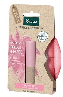 KNEIPP farbige Lippenpflege natural rose