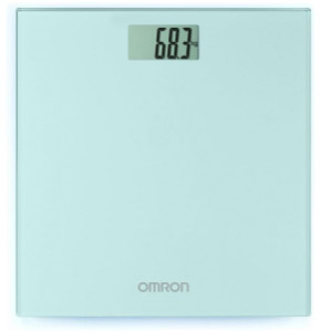 OMRON HN-289 digitale Personenwaage türkis