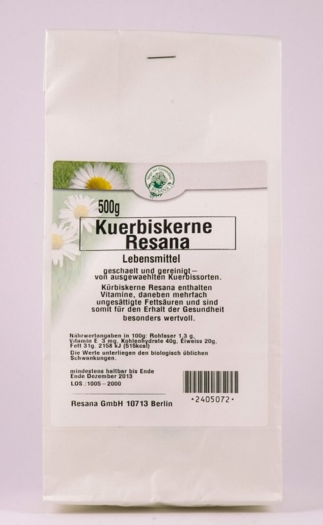 KÜRBISKERNE Resana