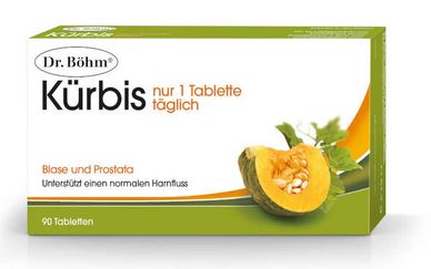 KÜRBIS nur 1 Tablette täglich Dr.Böhm