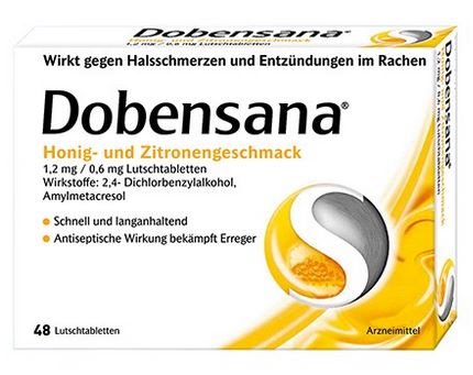 DOBENSANA Honig- u.Zitronengeschm.1,2mg/0,6mg Lut.