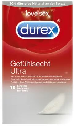DUREX Gefühlsecht ultra Kondome