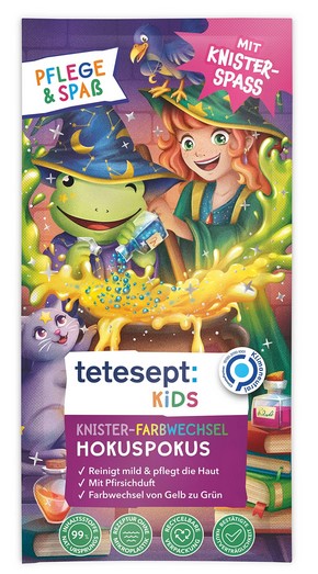 TETESEPT Kinder Badespaß Farbwechselbad Hokuspokus
