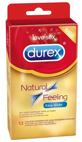 DUREX Natural Feeling Easy Glide Kondome