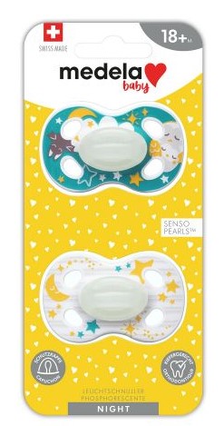 MEDELA baby Schnuller Night&Night Duo unisex 18+M.